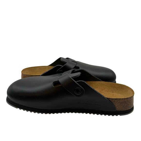 Birkenstock Woman’s Black Boston Super Grip Clogs- Size 36 W5 - Picture 6 of 8